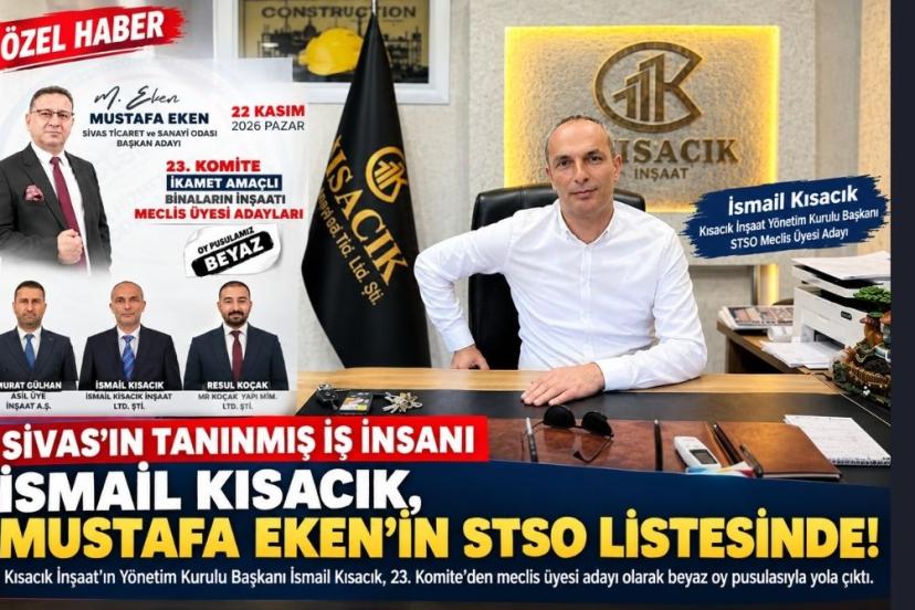 İsmail Kısacık, Mustafa Eken’in STSO Listesinde!