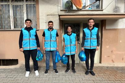 Sivas’ta Üniversiteli Gençlerden İhtiyaç Sahibi Ailelere Anlamlı Destek