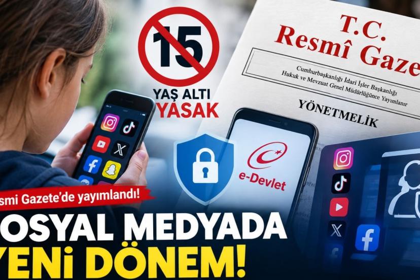 Sosyal Medyada Yaş Sınırı Düzenlemesi Resmi Gazete’de Yayımlandı!