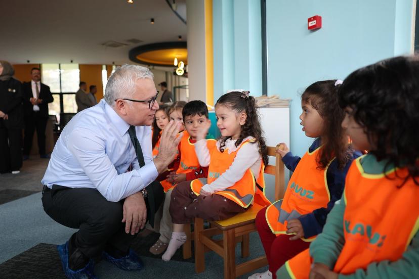 Vali Şimşek, Çocuk Yetenek Merkezini Ziyaret Etti